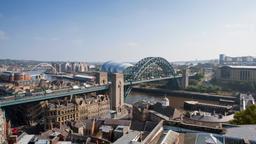 Finn billige fly til Newcastle upon Tyne