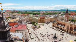 Finn billige flyvninger fra Oslo Gardermoen til Krakow