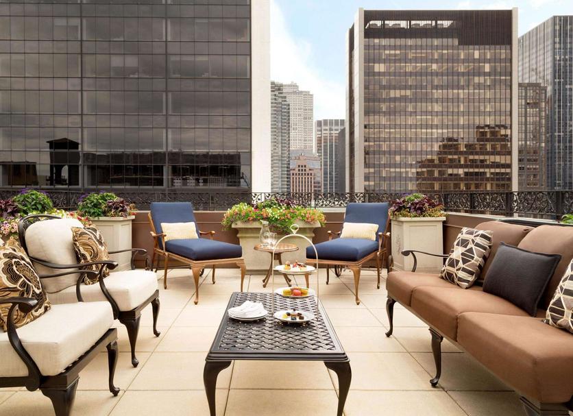 Takterrasse Foto
