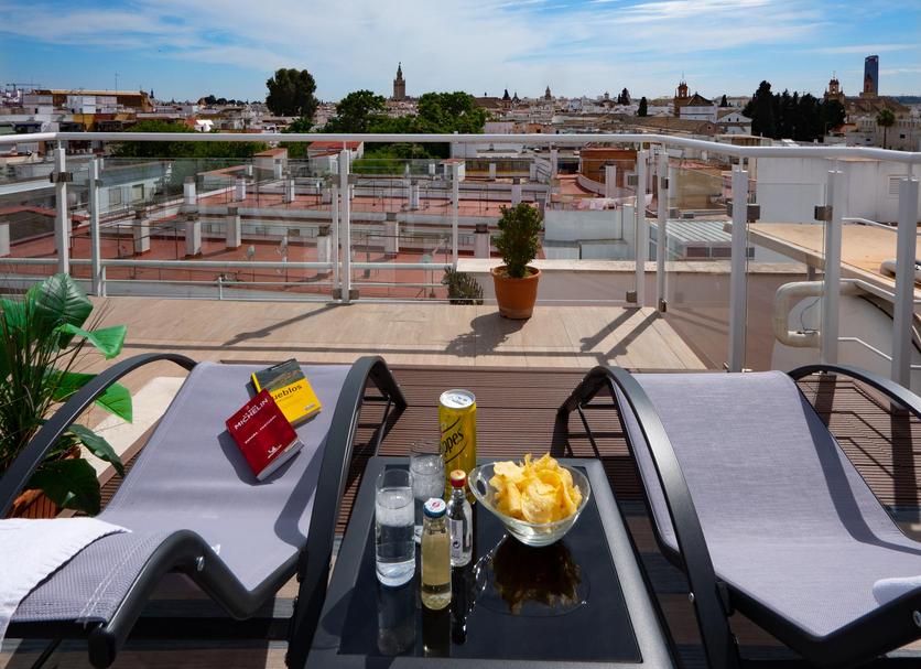 Takterrasse Foto