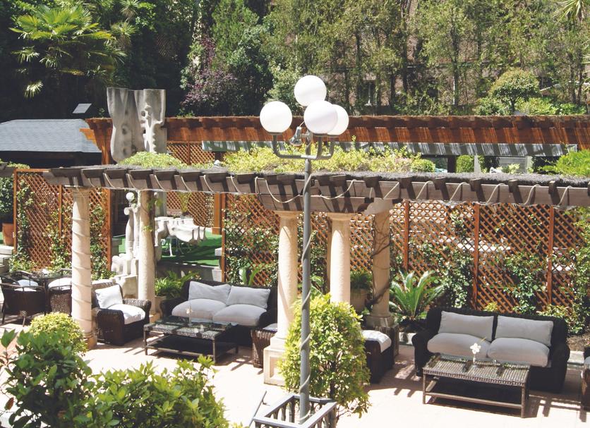 Takterrasse Foto