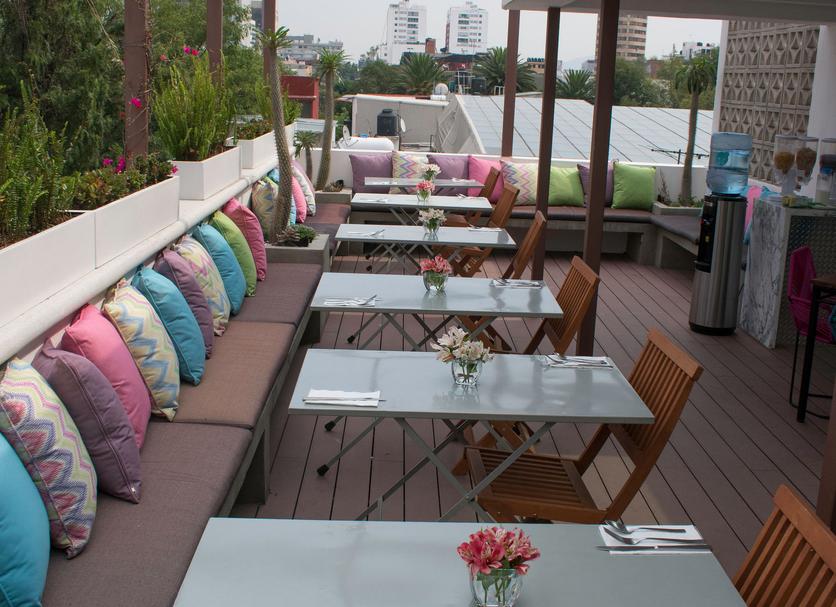 Takterrasse Foto