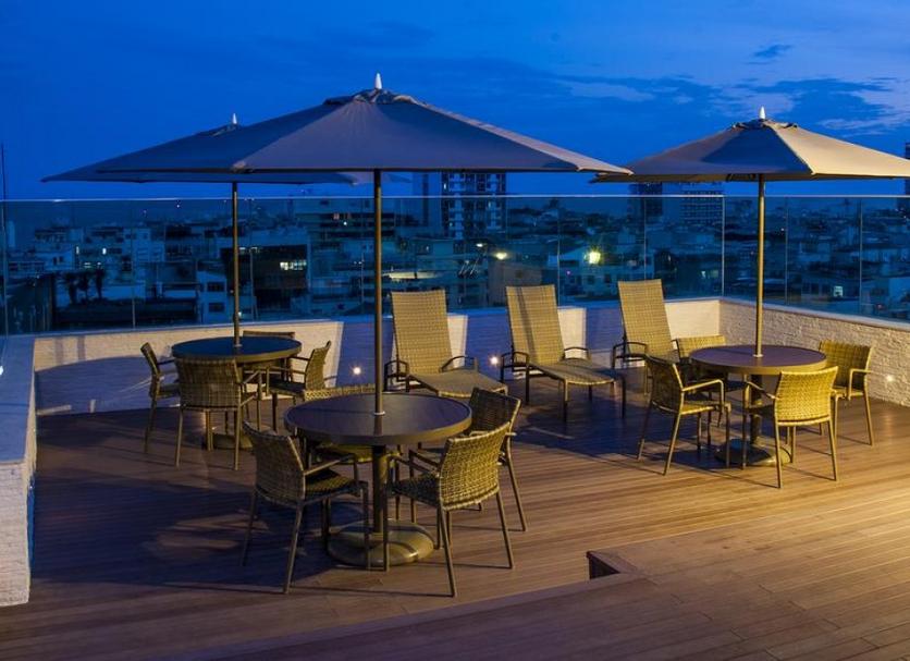 Takterrasse Foto