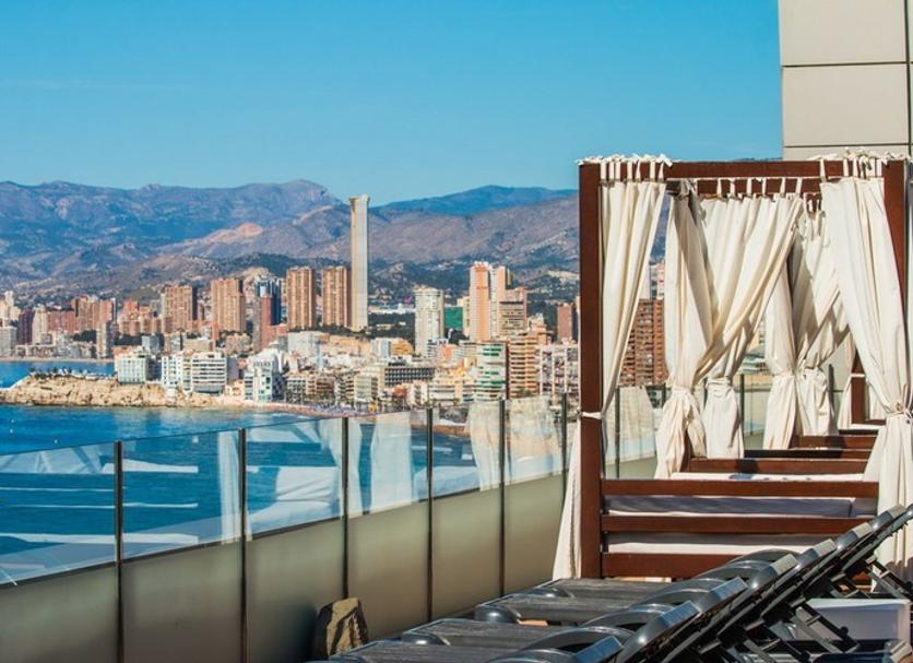 Takterrasse Foto
