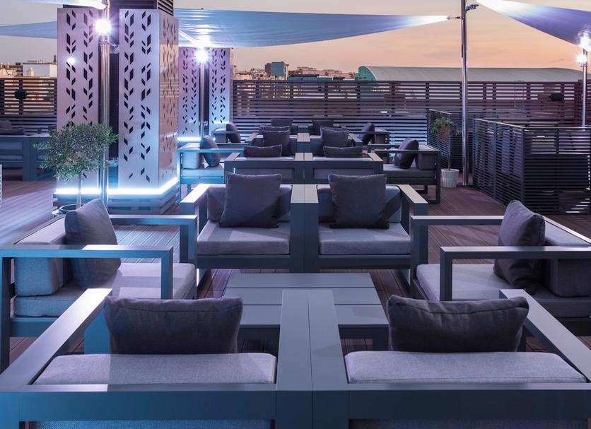 Takterrasse Foto