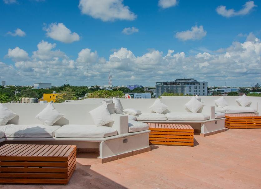 Takterrasse Foto
