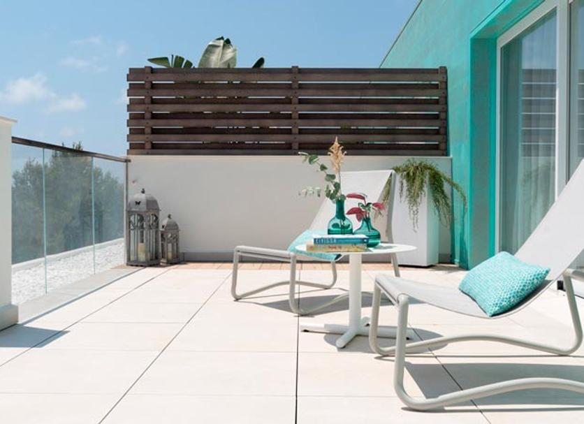 Takterrasse Foto