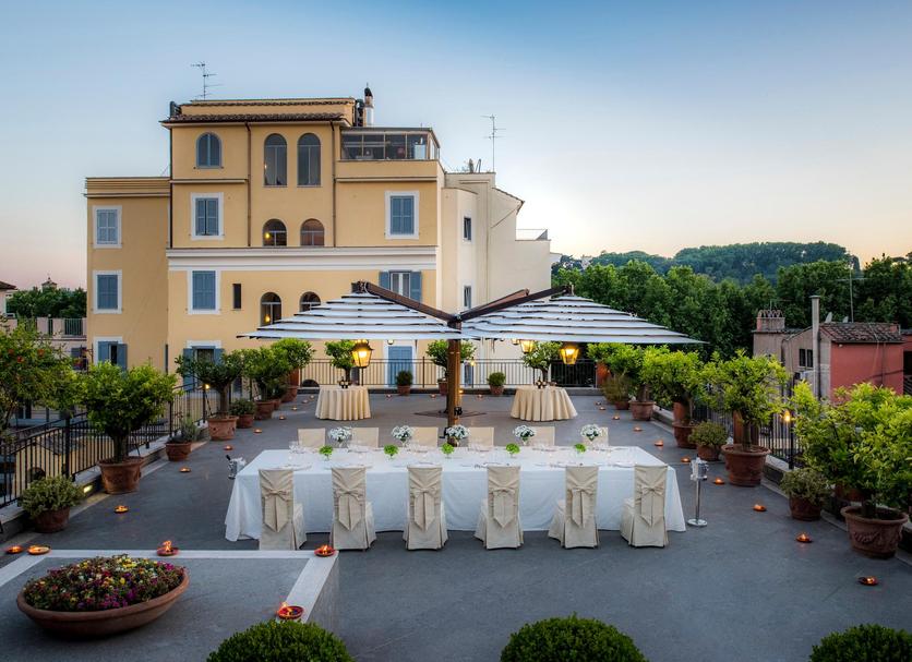 Takterrasse Foto