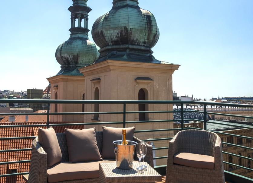 Takterrasse Foto