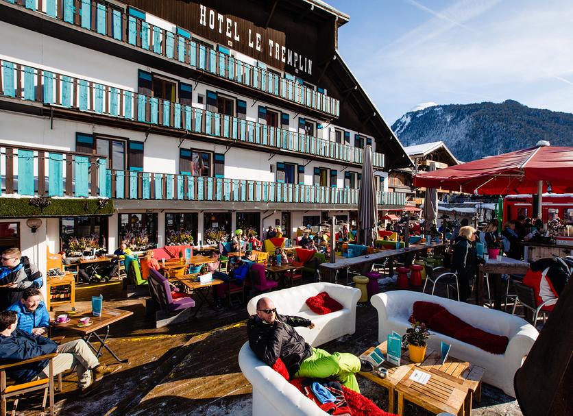 Takterrasse Foto