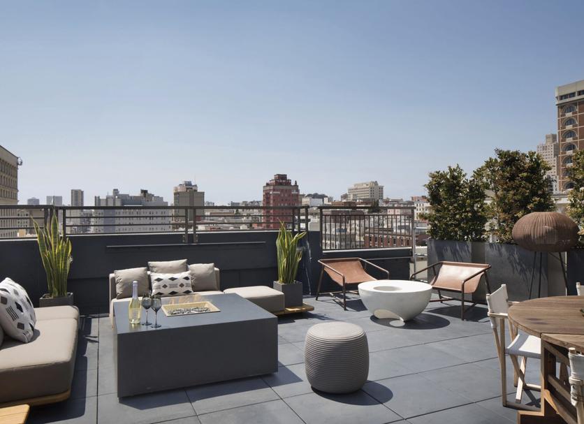 Takterrasse Foto