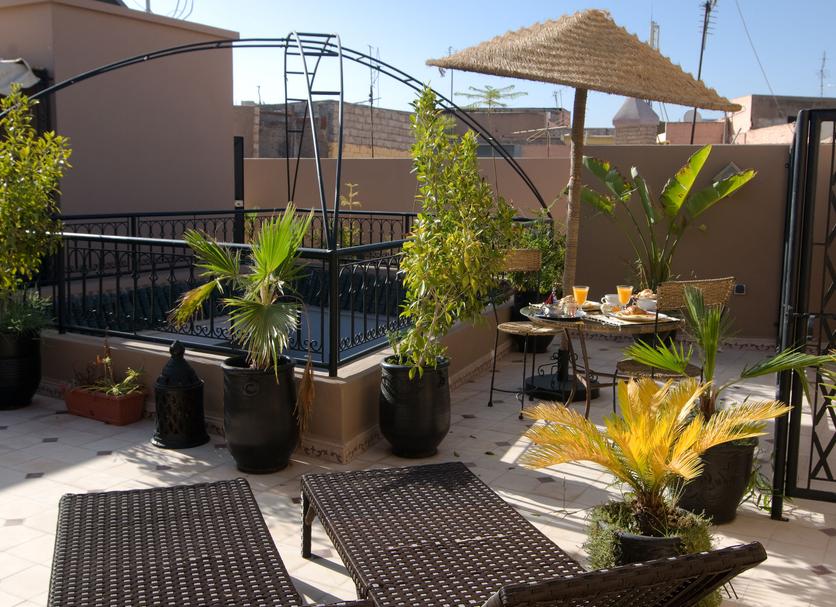 Takterrasse Foto